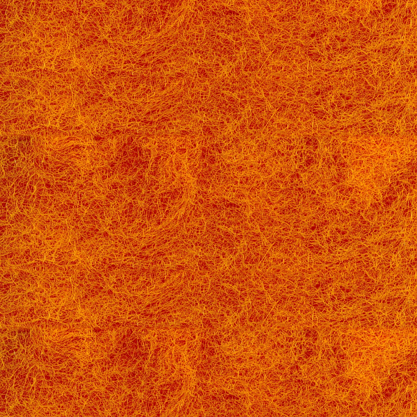 Teichfilterwatte, orange, 1000g