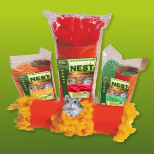 Tunnel-Nest, Viskose, je farbig sortiert, 20g
