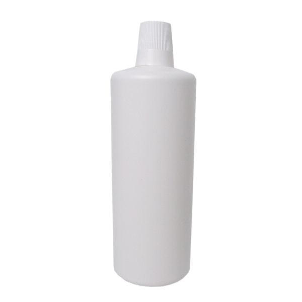 Rundflasche, 1 Liter inkl. Messkappe