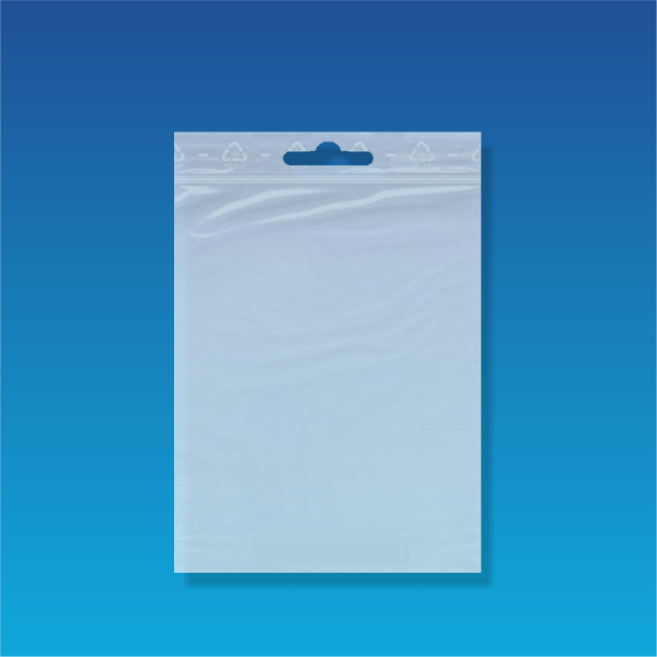 PE-polybag with clip closure 120x170mm 50µ
