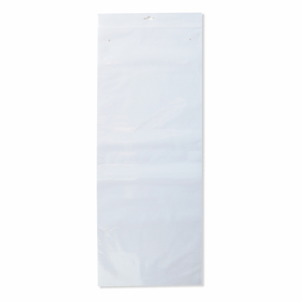 polybag with eurohole header 285x720+40mm 50µ